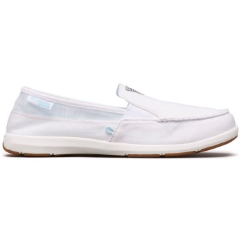 Columbia PFG Delray II Slip, Tenis Blancos Azules Para Mujer | 315427-MSF